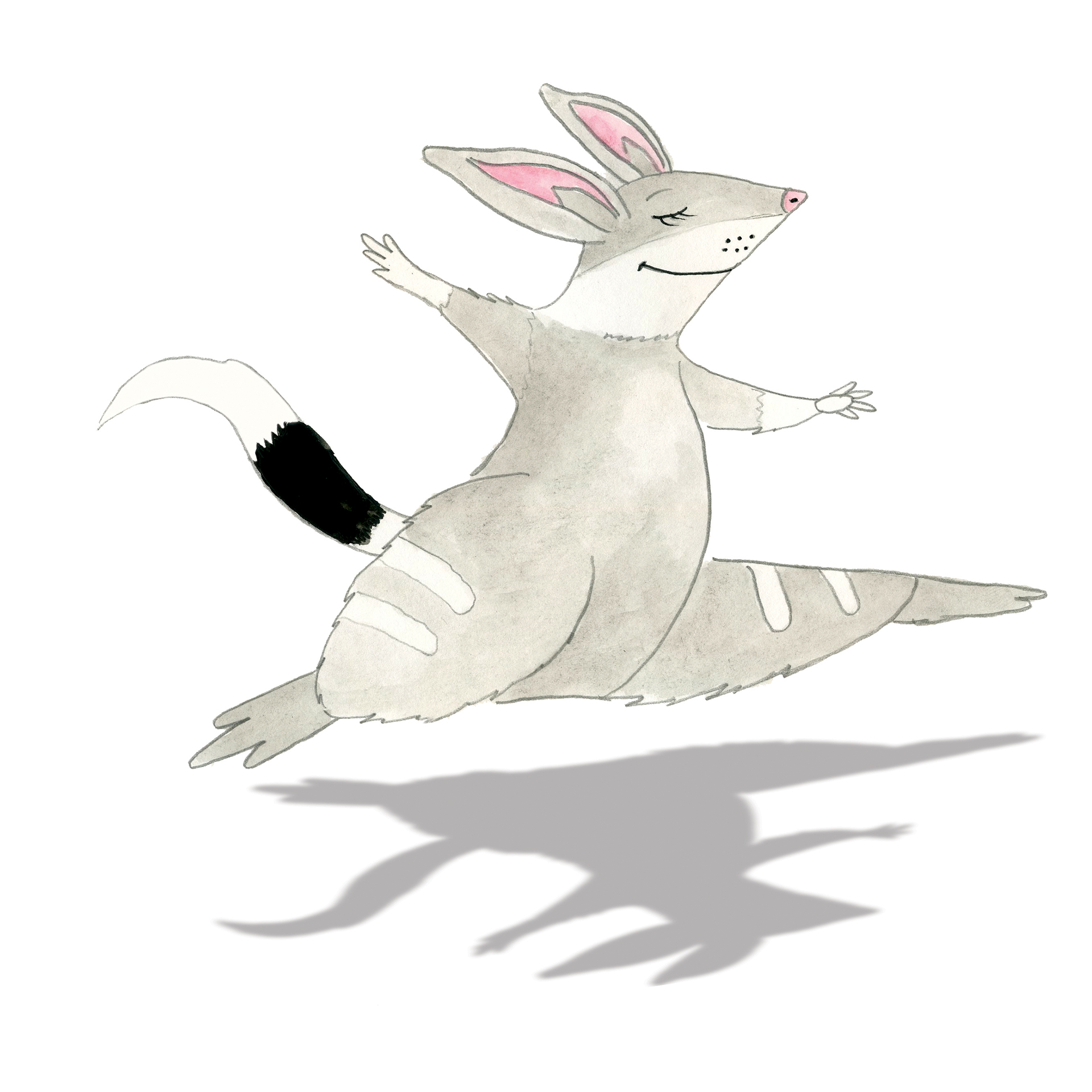 Millie the Bilby from 'Chokka and Swampy's Wetland Rescue' by Charmaine Cave