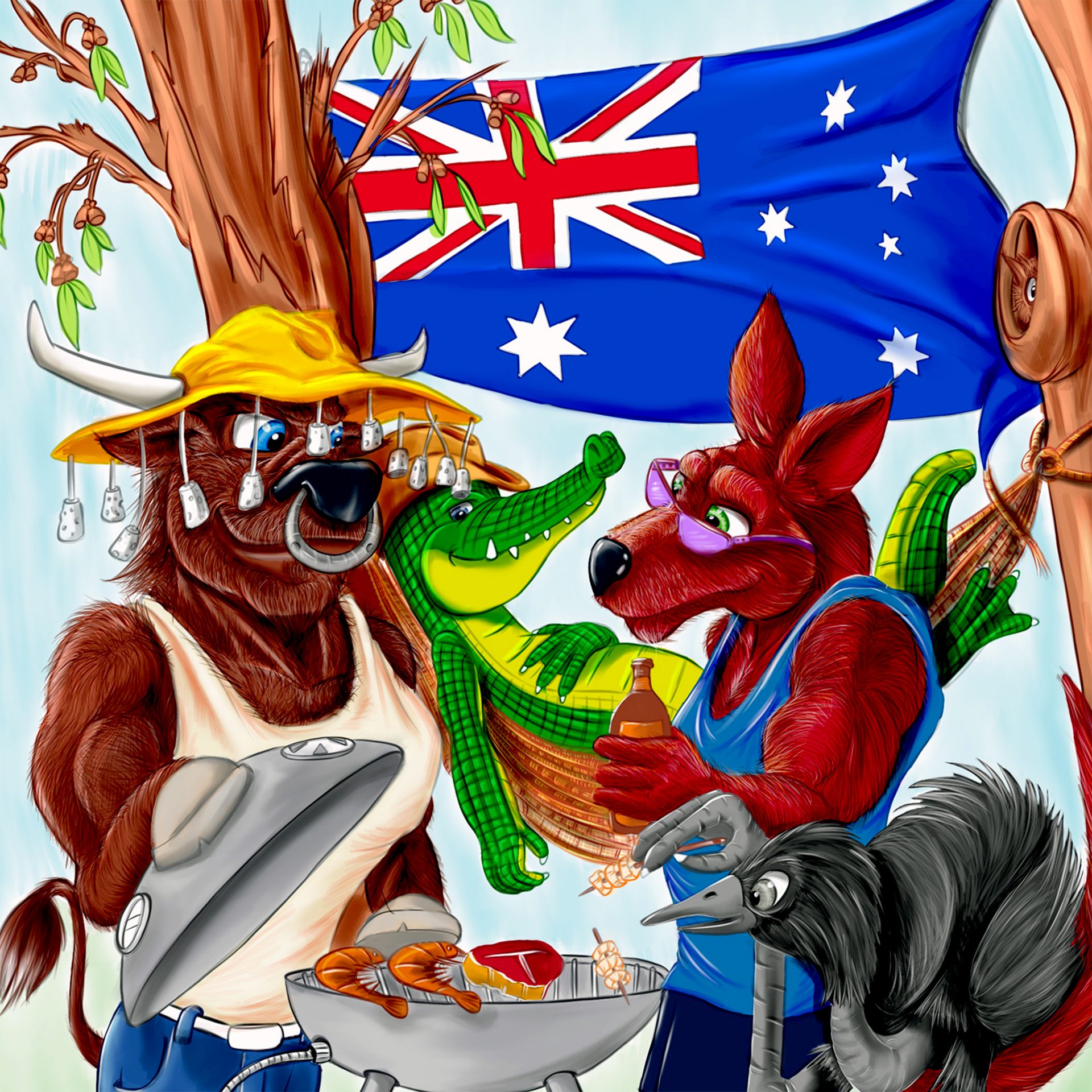 'Australia Day' by Matt B Lewis